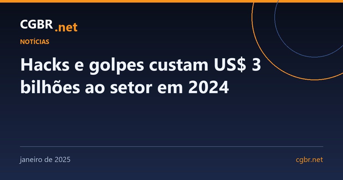 Capa: Hacks e golpes custam US$ 3 bilhões ao setor cripto em 2024